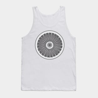 Diatom - Arachnodiscus - Artwork Tank Top